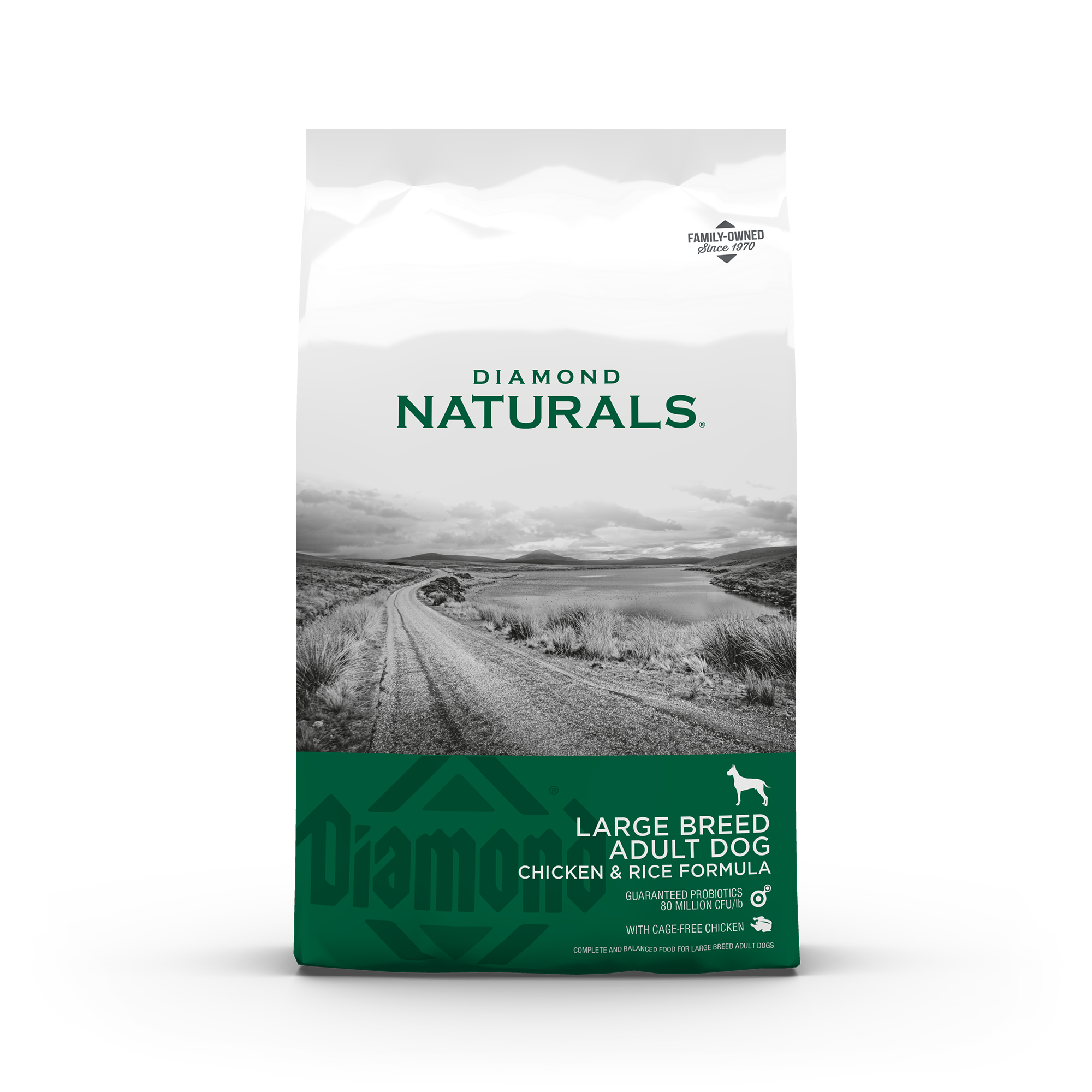 DIAMOND NATURALS Large Breed Adult CHICKEN 2 x 15kg