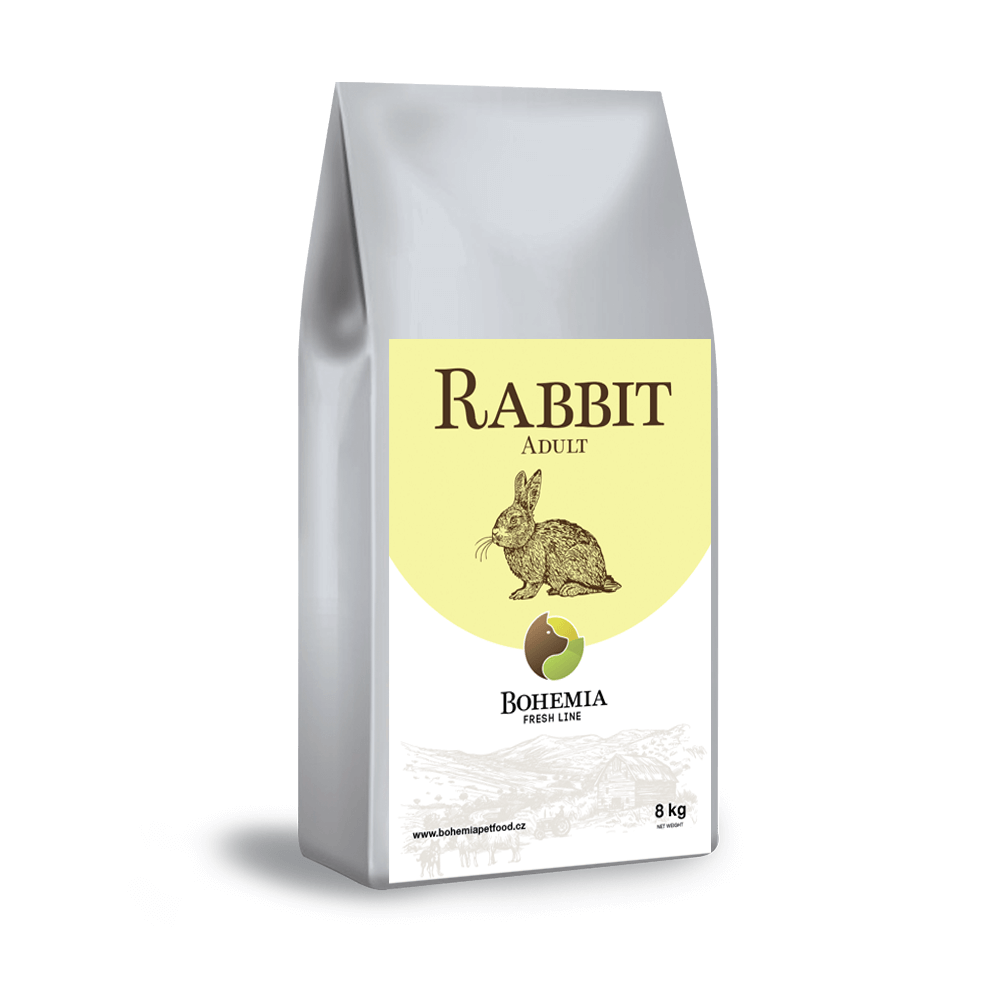 BOHEMIA FRESH Adult Rabbit 8kg