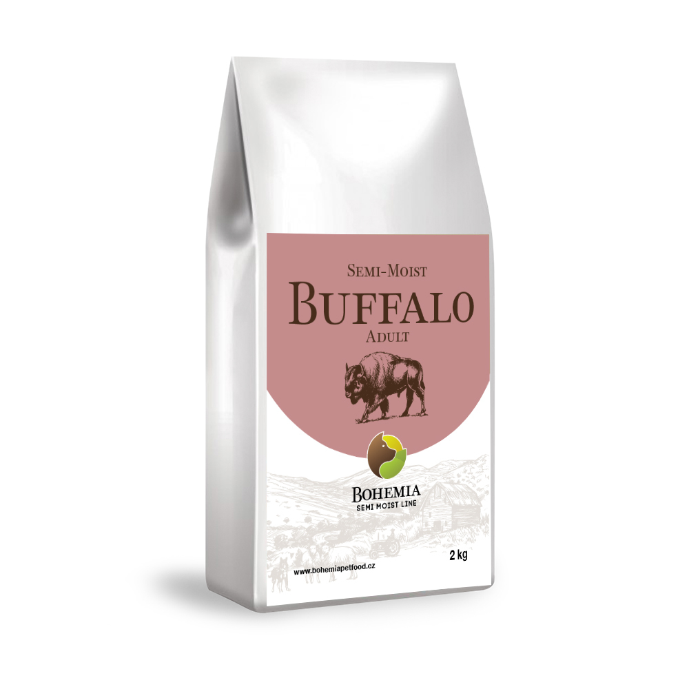   BOHEMIA SEMI MOIST Adult Buffalo 2kg                                              
